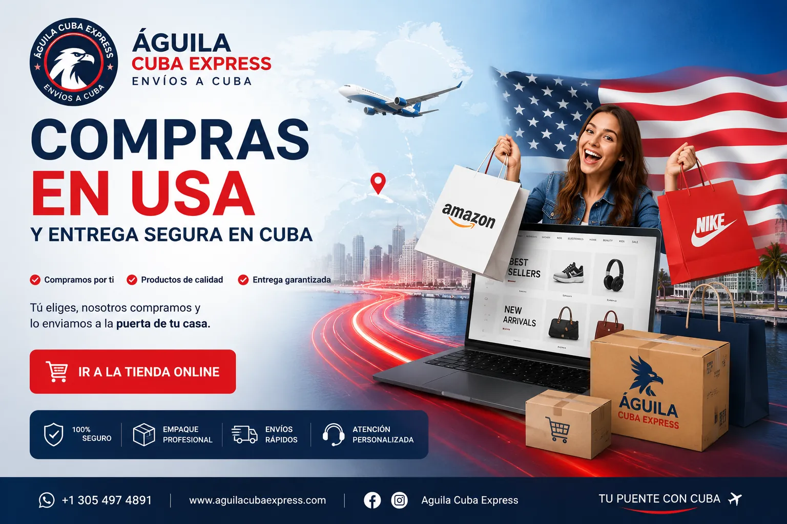 Tienda online Aguila Express USA